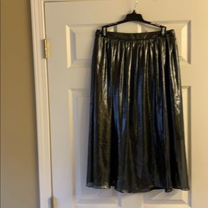 Silver skirt